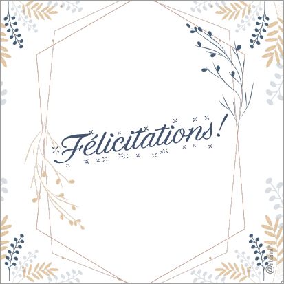 Félicitations