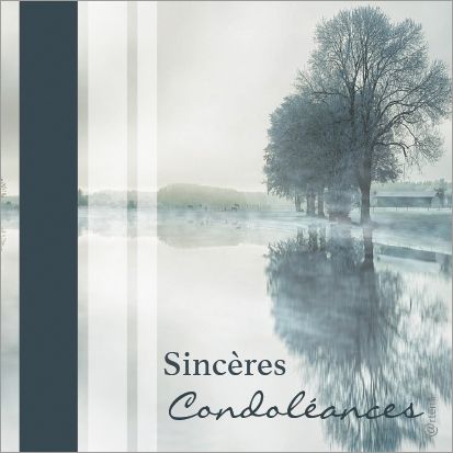 Sincères condoléances