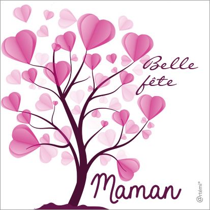 Belle fête maman