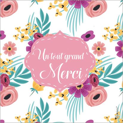 Un tout grand merci