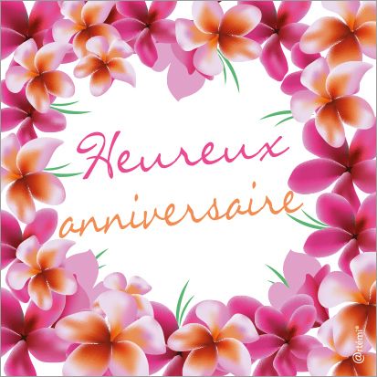 Heureux anniversaire
