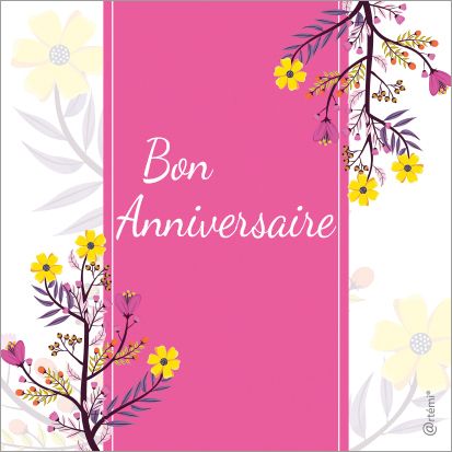 Bon anniversaire