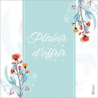 Plaisir d'offrir