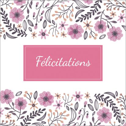 Félicitations