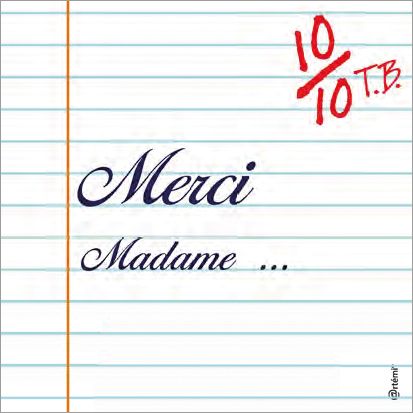 Merci madame ...