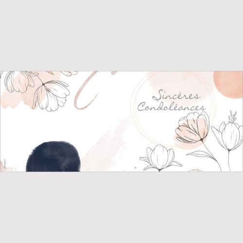 Sincères condoléances