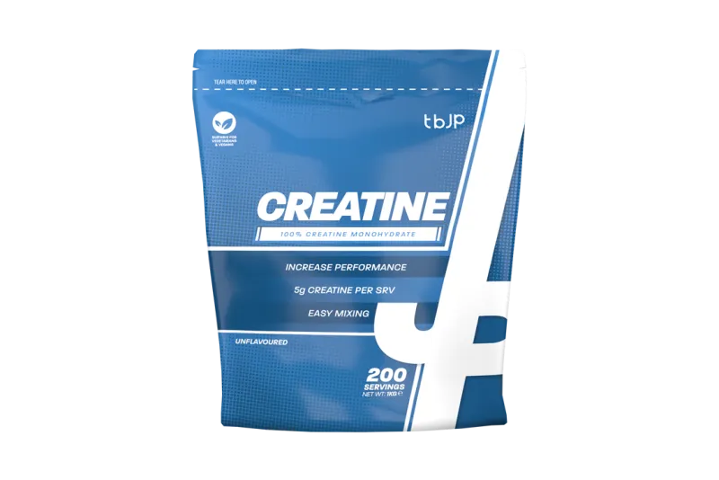 Trained By JP 100% Creatine Monohydrate Powder - 200 Servings - 1kg