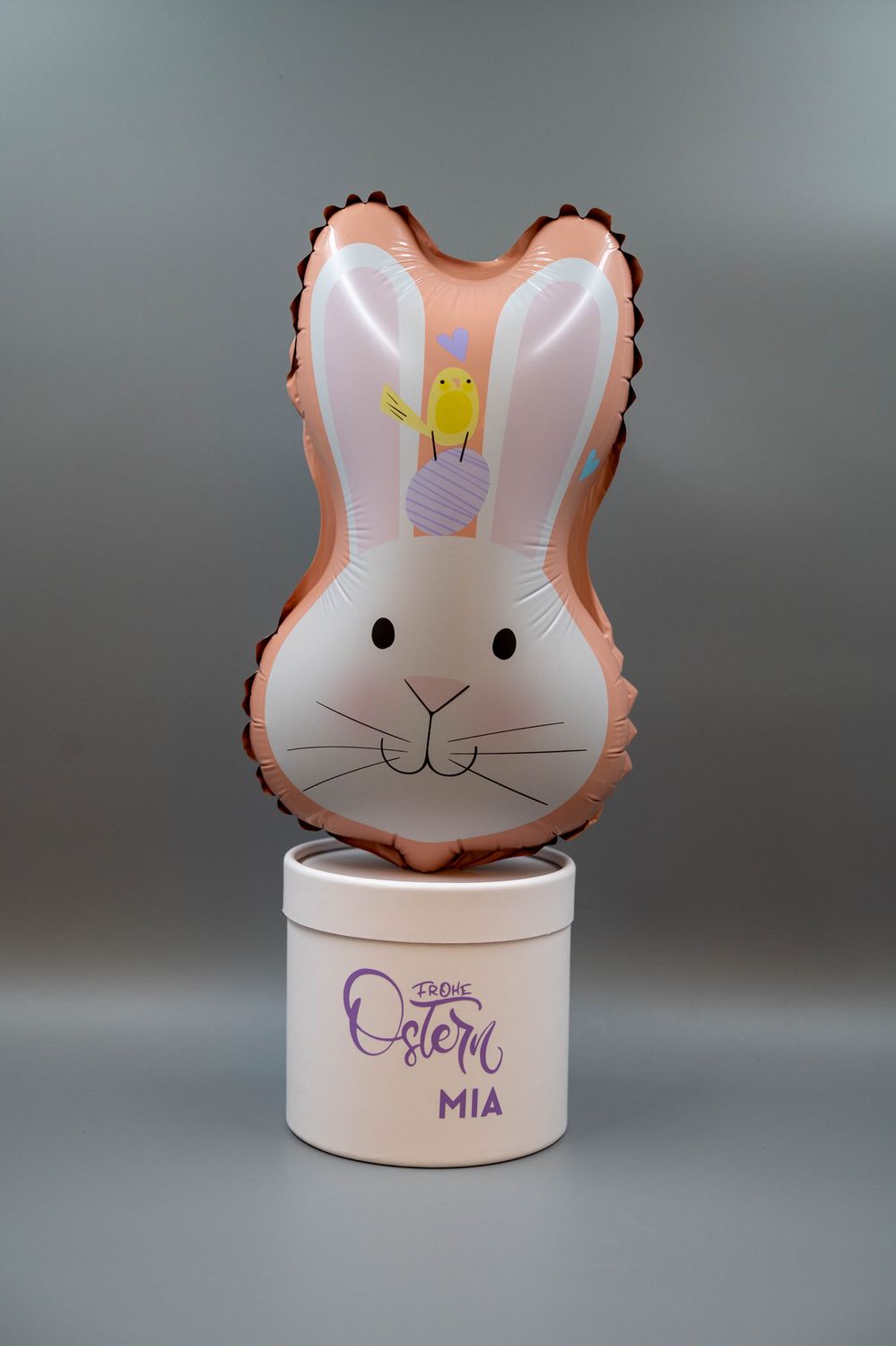 Ostergeschenk Kinder mit Hasenballon