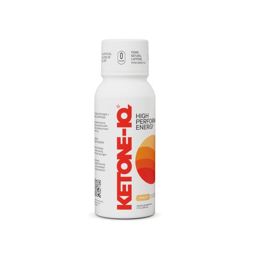 2 oz Ketone-IQ Caffeine Shot, Size: Peach - Caffeine Shot