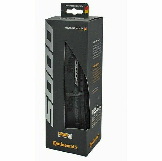 Continental GP 5000 700c Clincher and/or TR Tires, Size: 700x23 Clincher Black Wall