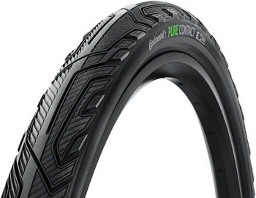 Continental Pure Contact Tire - 27.x 2.2, Clincher, Folding, Black/Graphite Reflex, Vectran / PolyX Breaker, E50