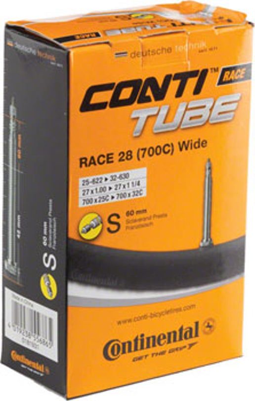 Continental Race Light Tube - 700 x 25 - 32mm, 60mm Presta Valve