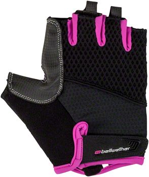 Bellwether Gel Supreme Gloves - Fuchsia, Short Finger, Women's, Medium