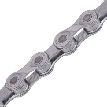 KMC e8 EPT eBike Chain - 8-Speed, 122 Links, Gray