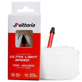 Vittoria Ultra Light Speed TPU Inner Tube - 700x25/30 FV Presta 80mm