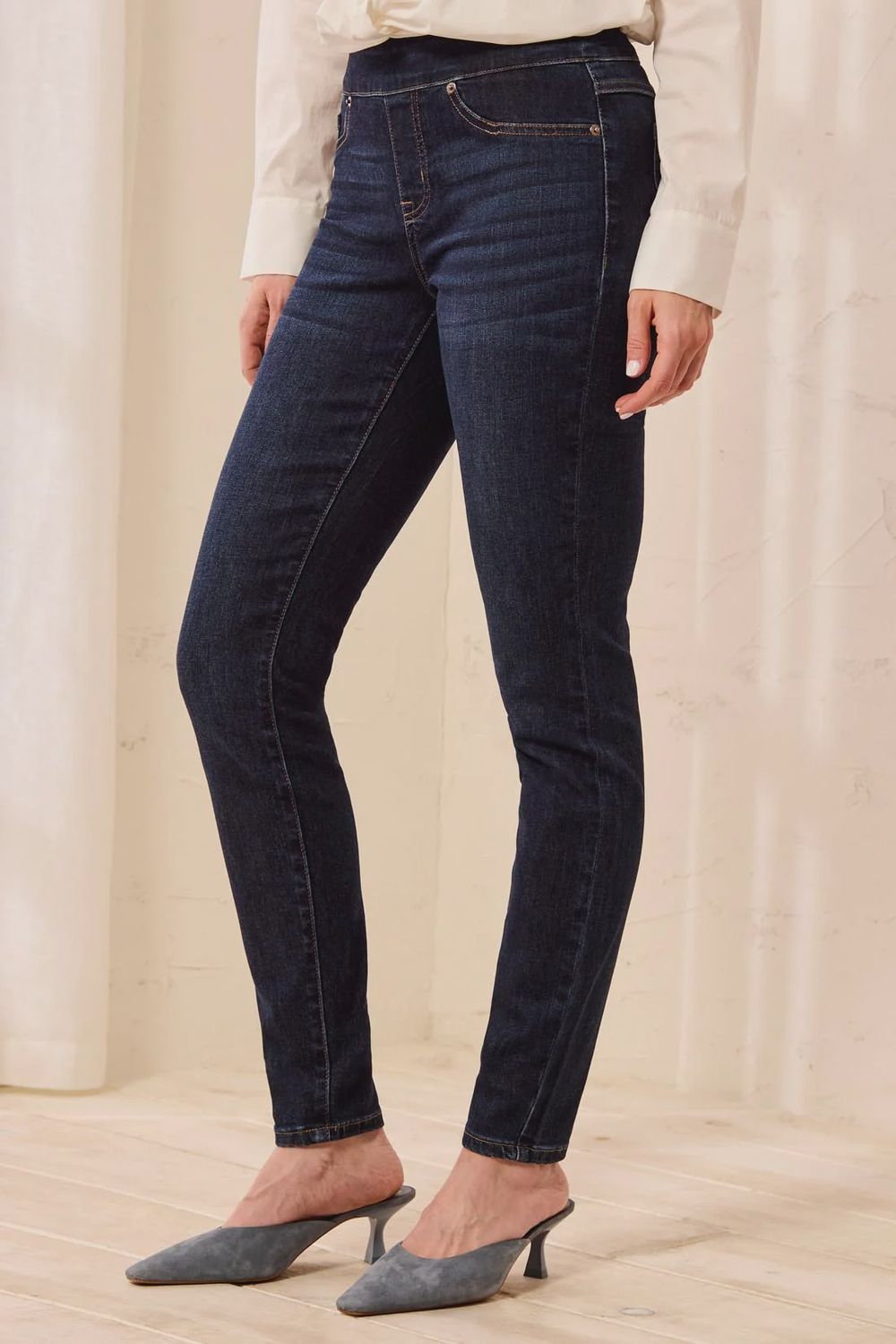 Jean Audrey Jegging Repreve, Colour: Denim, Size: 4