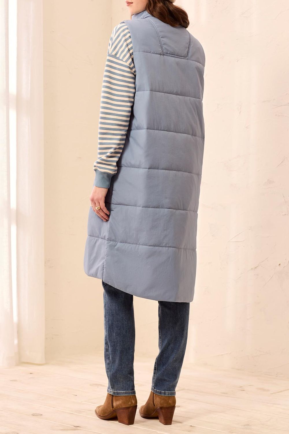 Vest Long Quilted