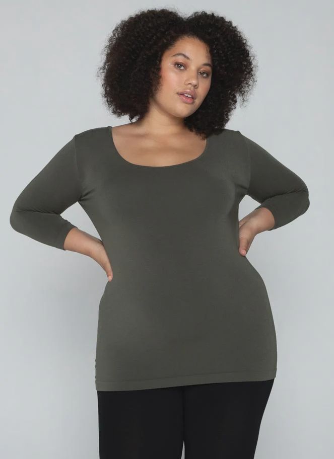 Bamboo 3/4 top Plus Cest Moi