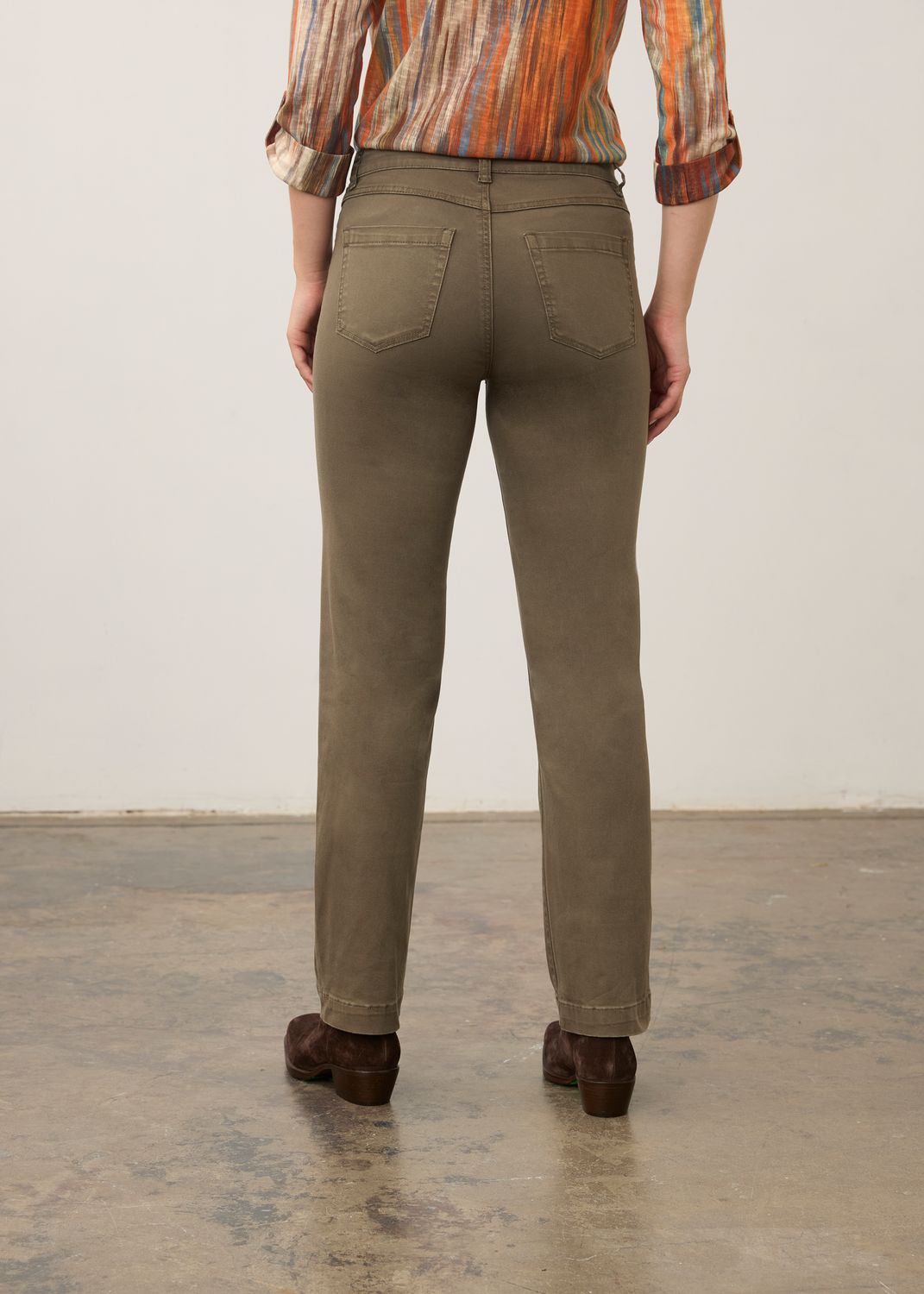 Jean Christina Straight leg Patch Pockets