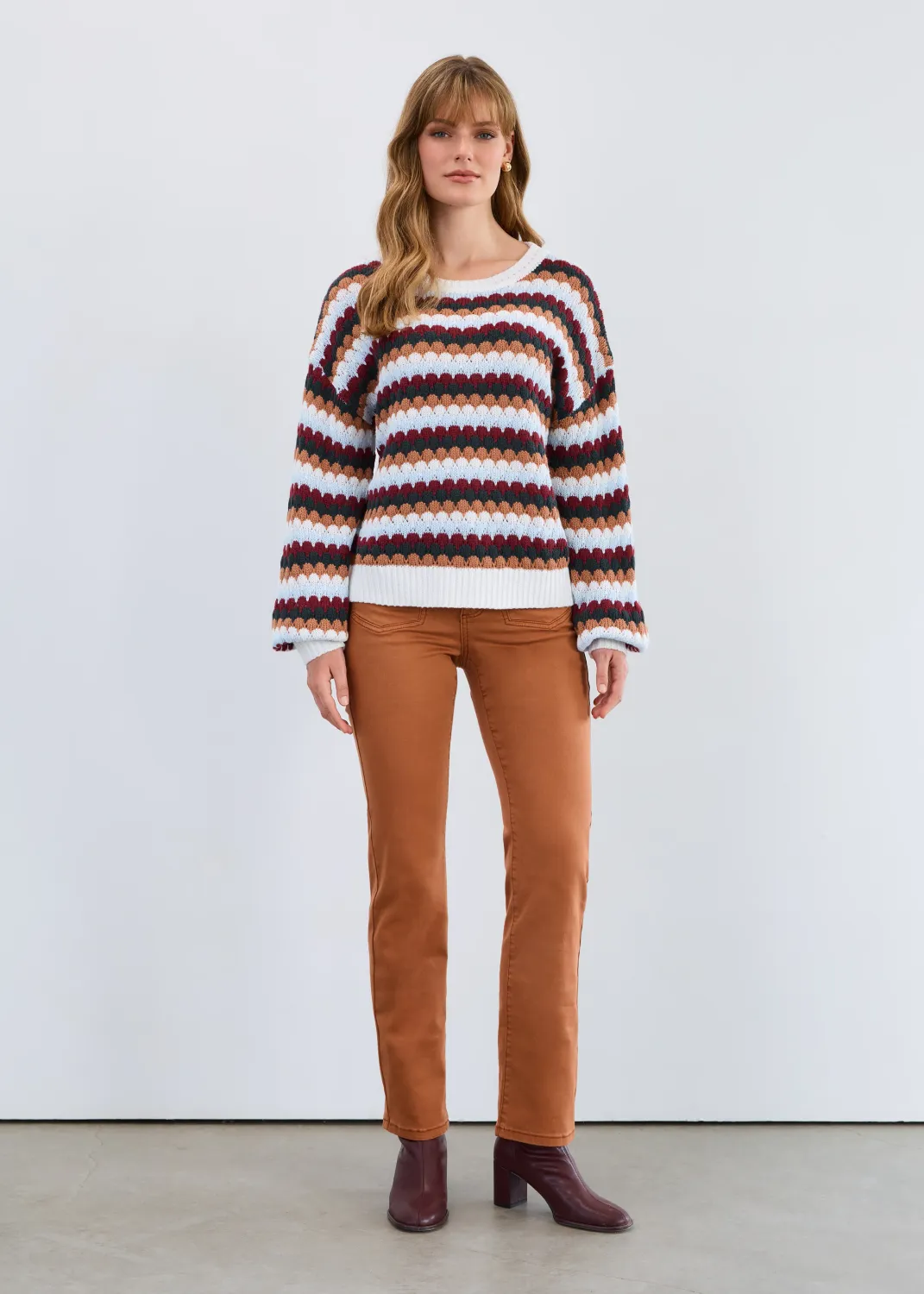 Jean Christina Straight leg Patch Pockets