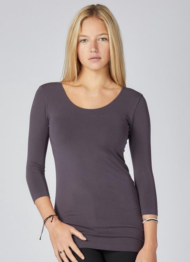 Bamboo 3/4 Sleeve Top Cest Moi