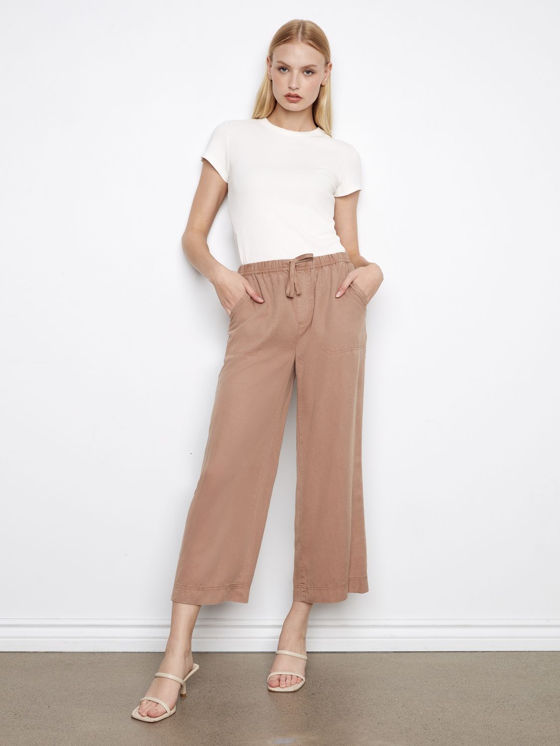 Pant Tencel Wide Leg