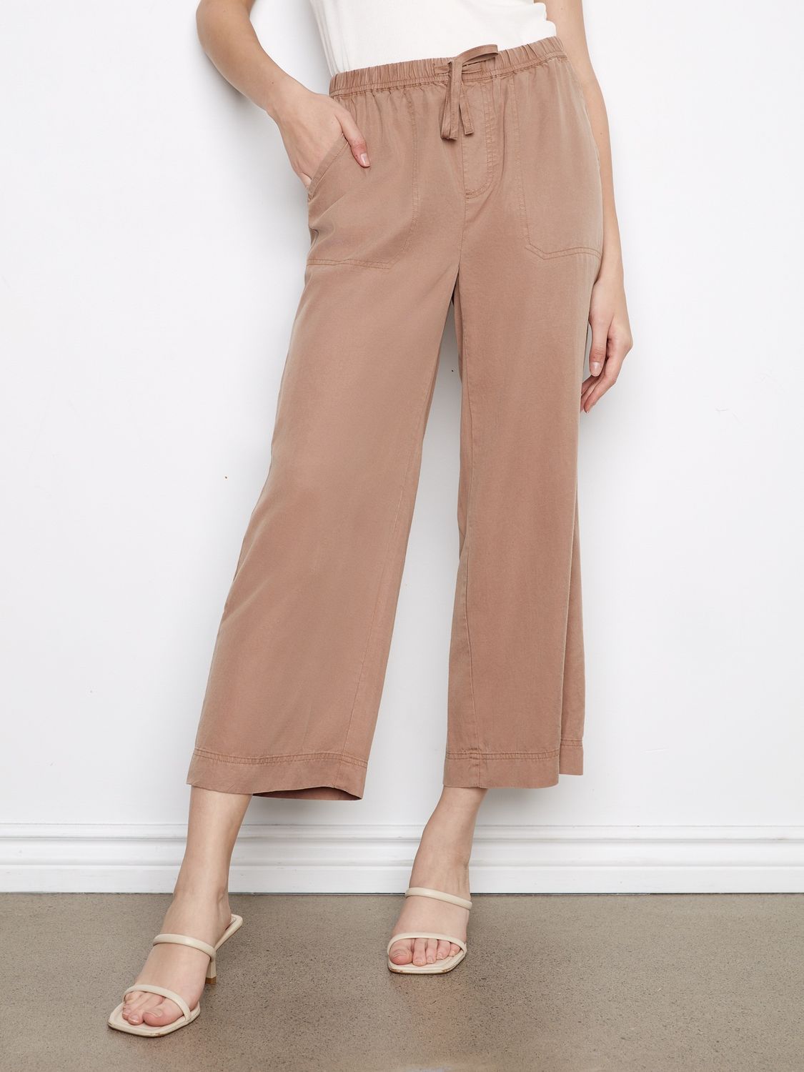 Pant Tencel Wide Leg