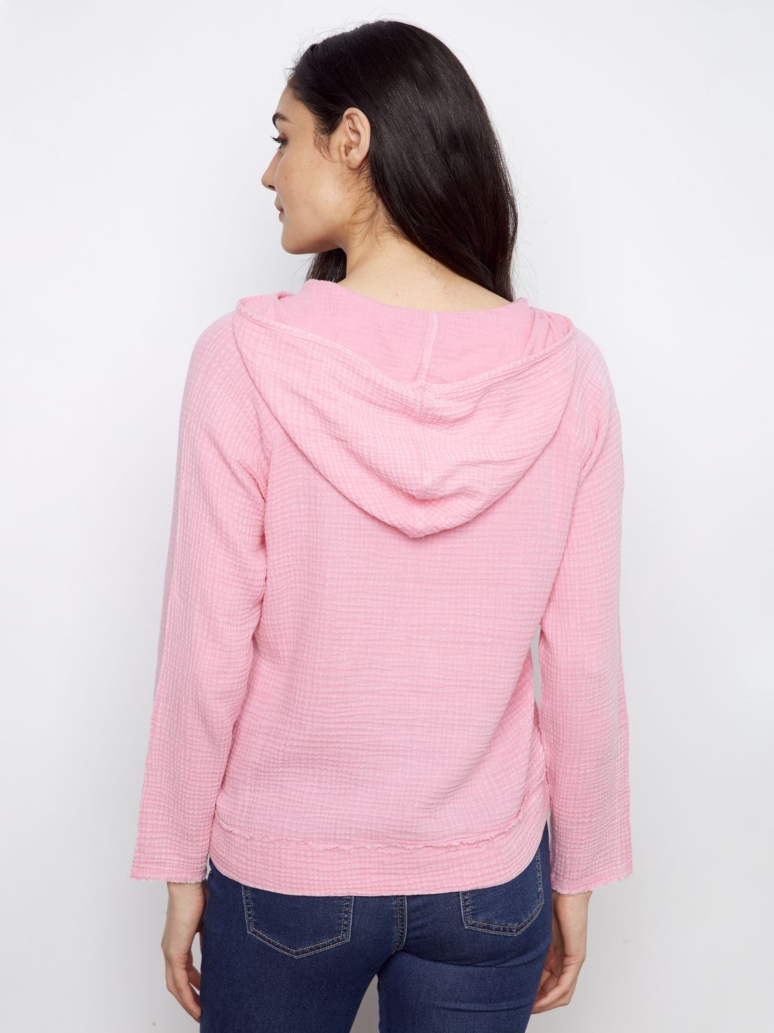 Hoody Bubble Cotton with Kangaroo Pocket