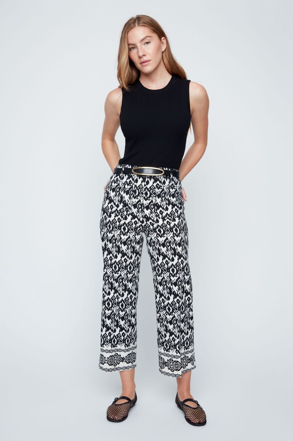 Pant Printed Crop