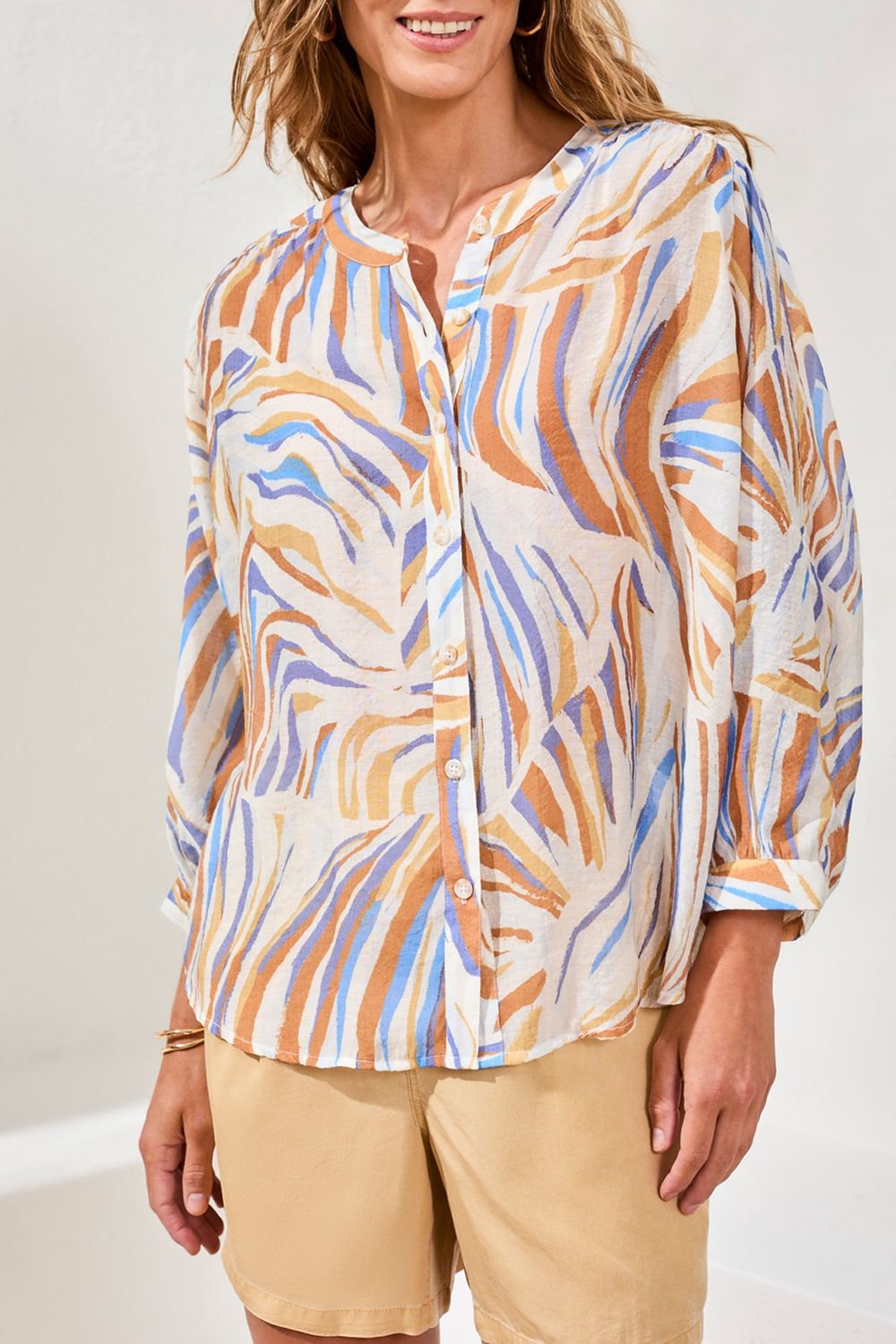 Blouse Wide Dolman Sleeve, Colour: Marina, Size: XS