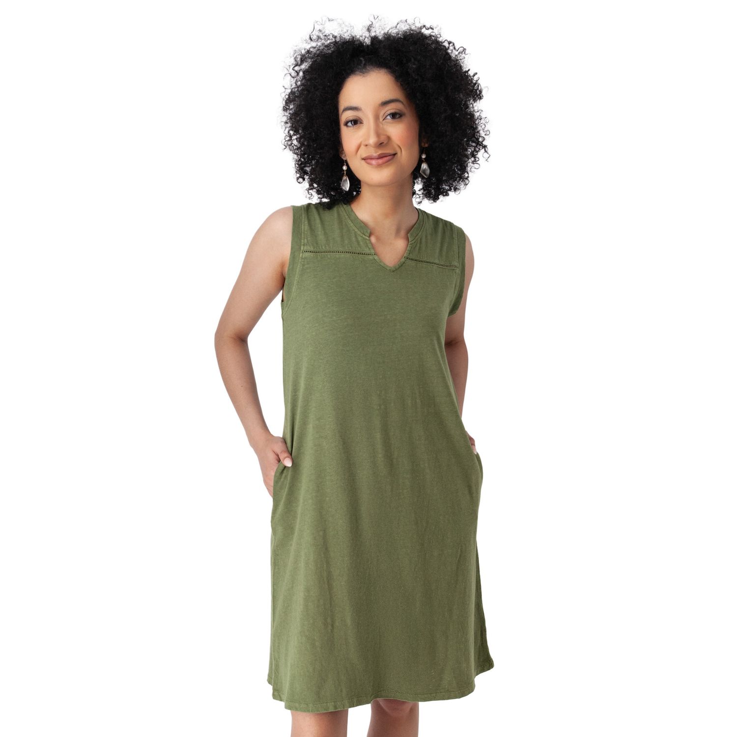Dress  V-Neck Aline Simone