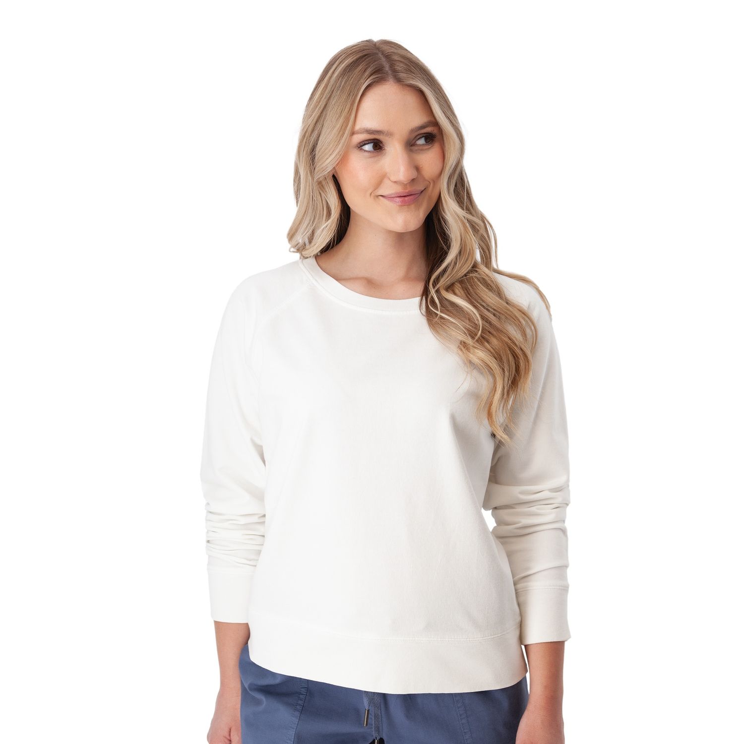 Sweatshirt Inola Solid, Colour: White, Size: S