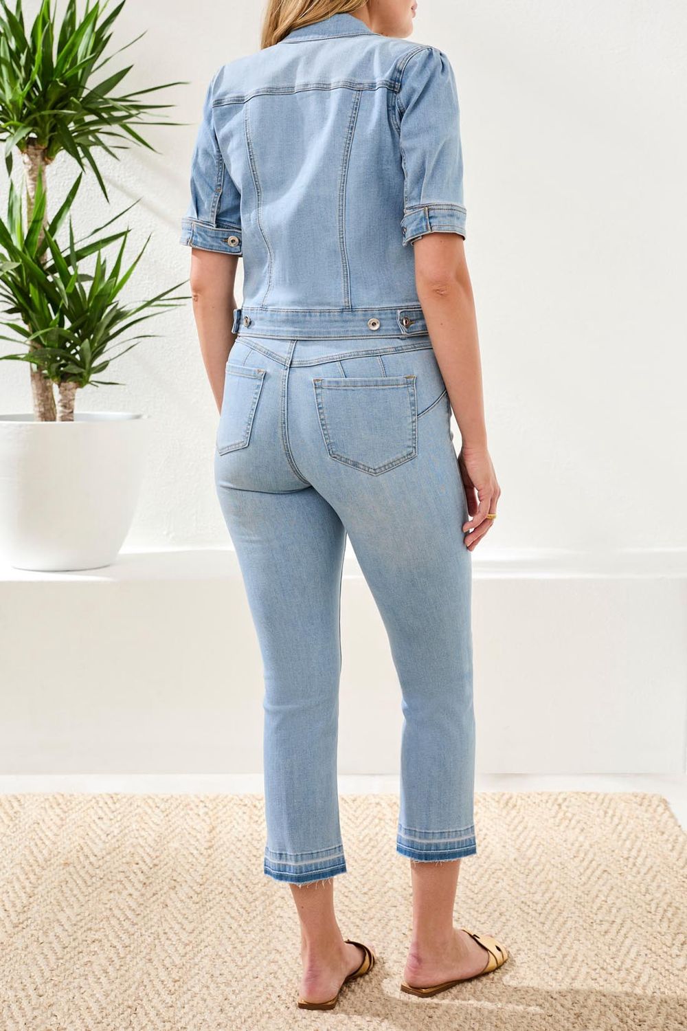 Denim Jacket Elbow Sleeve