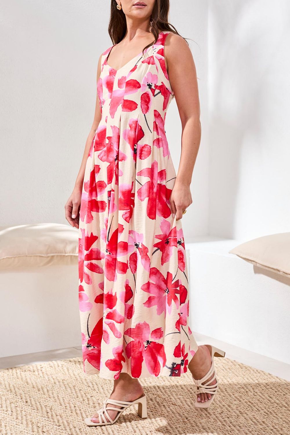 Dress Maxi Sleeveless with Lining