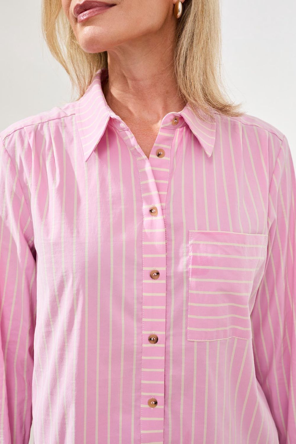 Shirt Classic Stripe with collar