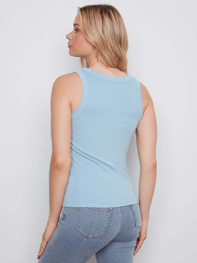 Tank Top Tencel Ribbed