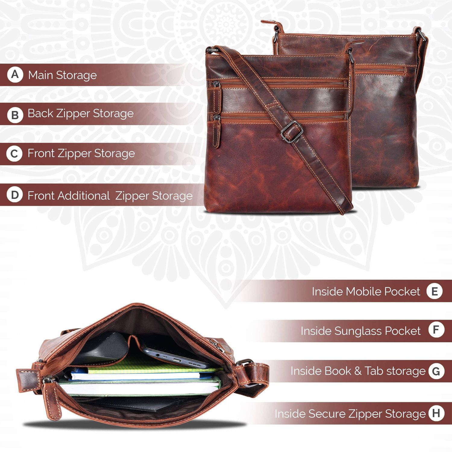Purse Leather X Body Ottawa