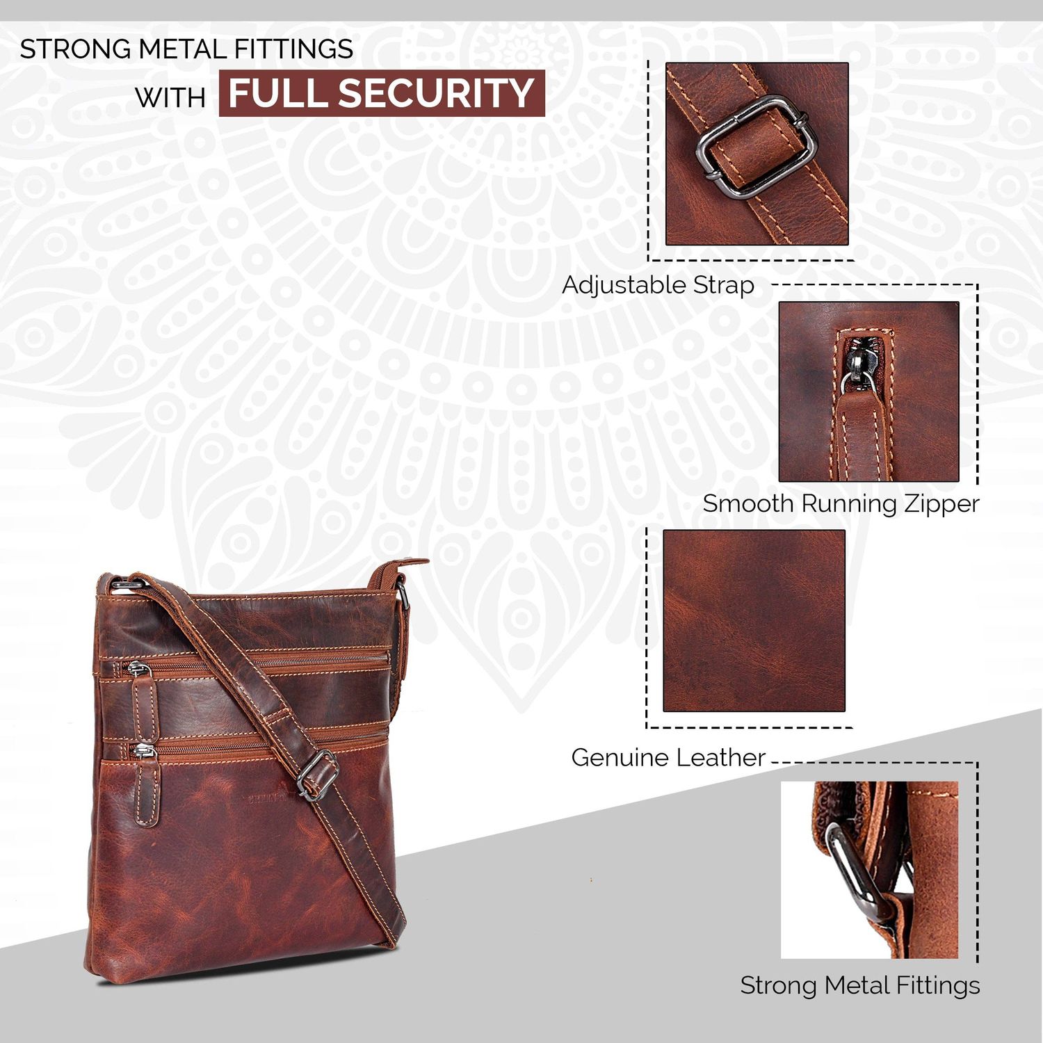 Purse Leather X Body Ottawa