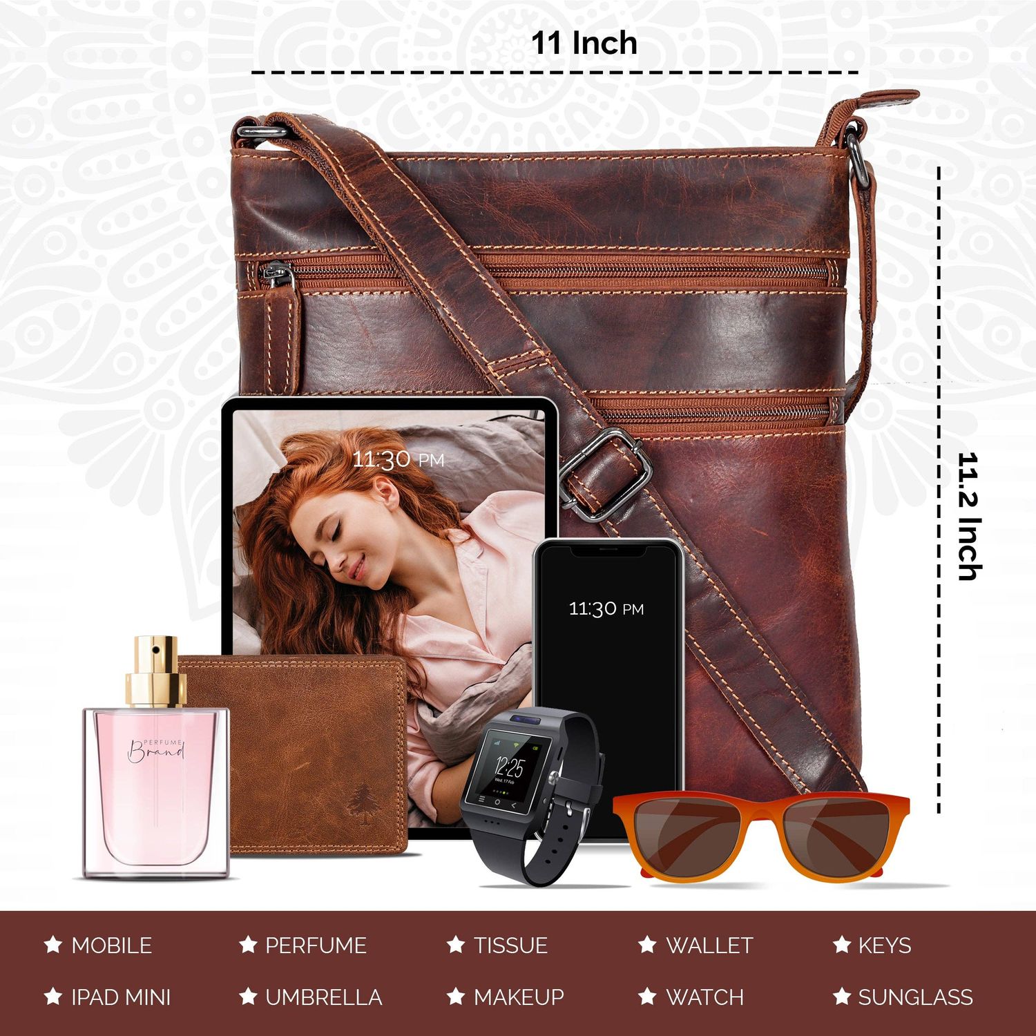 Purse Leather X Body Ottawa