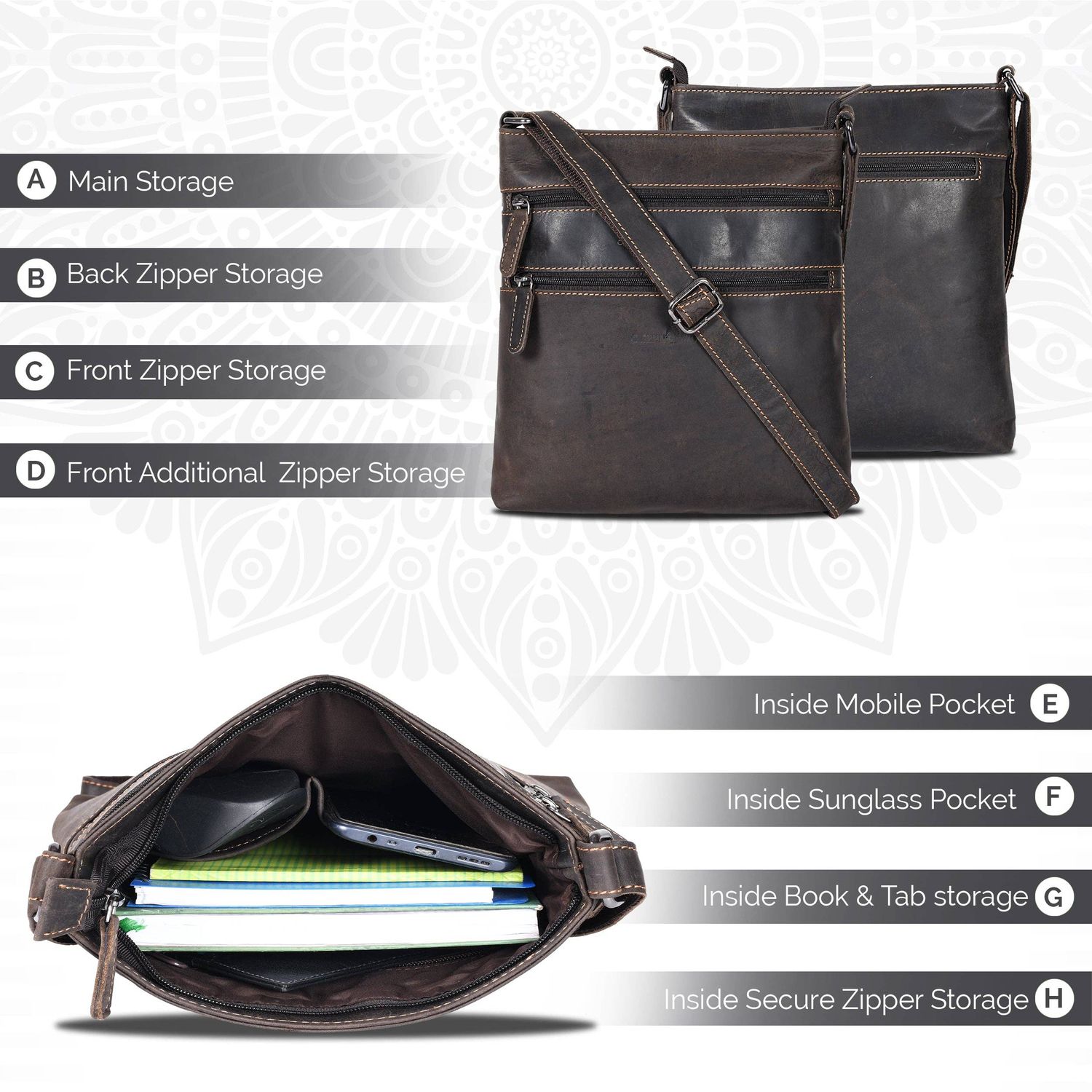 Purse Leather X Body Ottawa