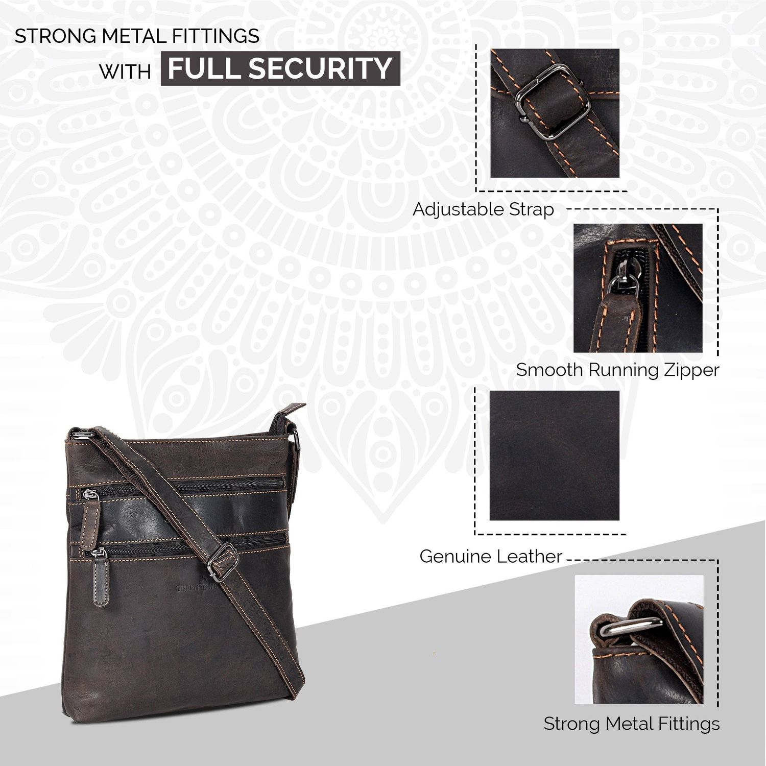 Purse Leather X Body Ottawa