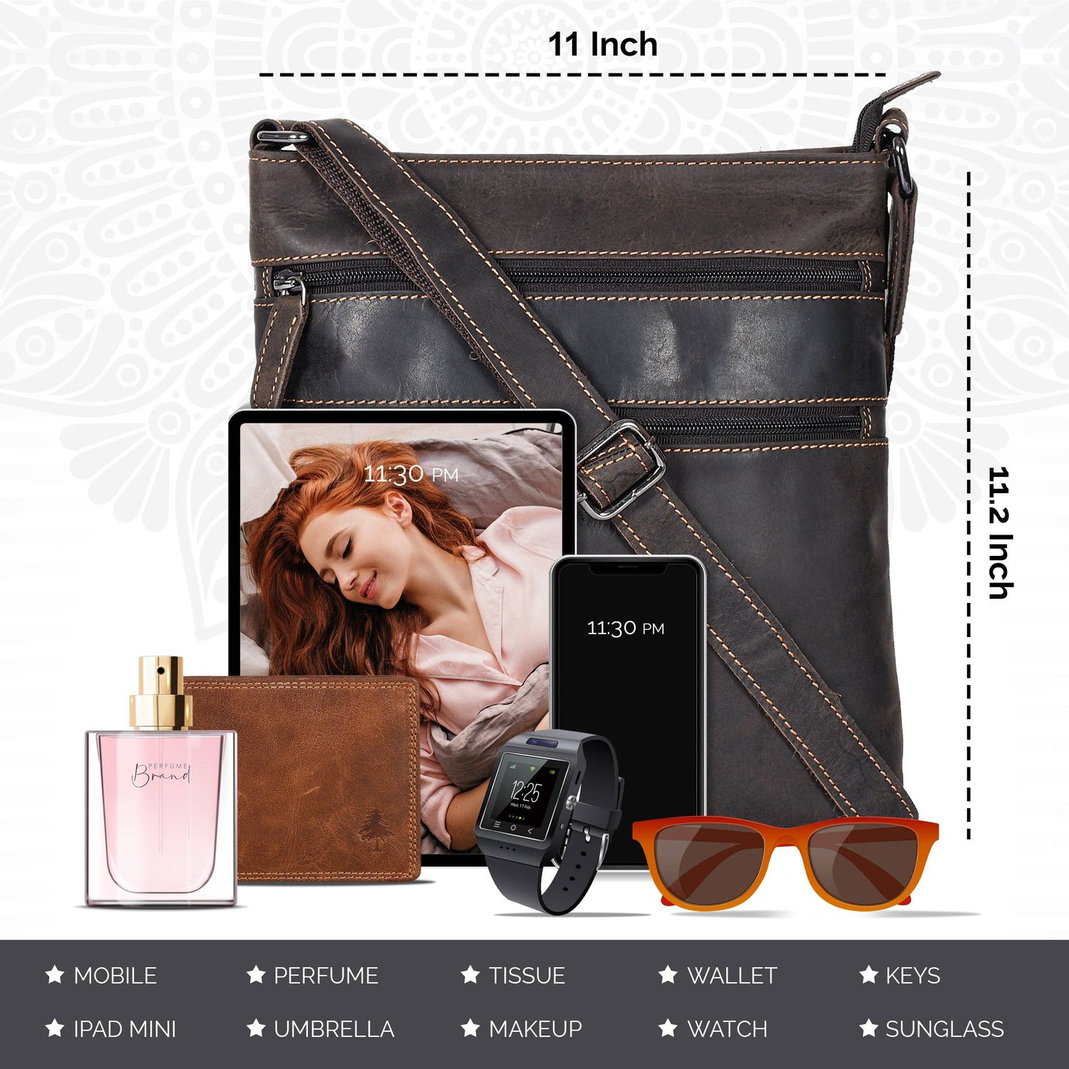 Purse Leather X Body Ottawa