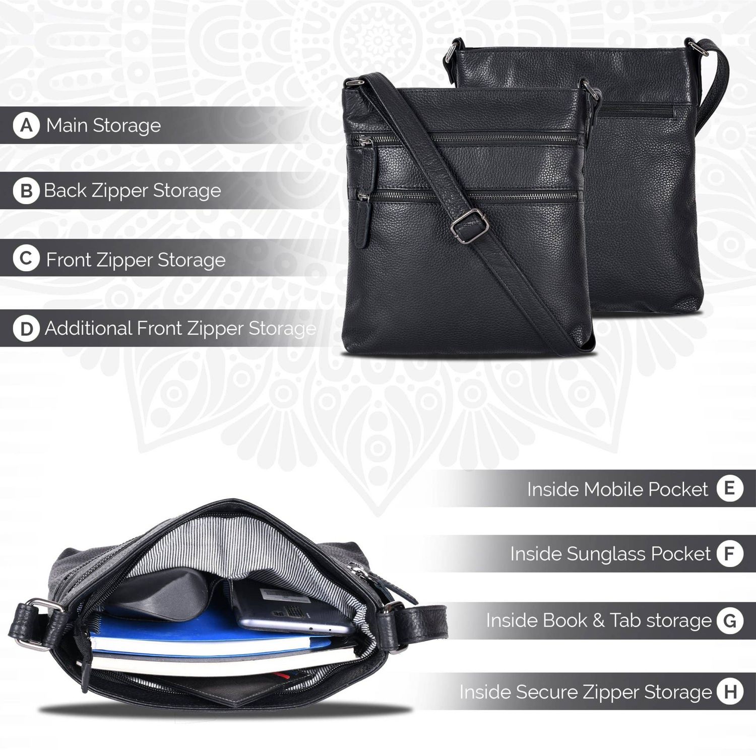 Purse Leather X Body Ottawa
