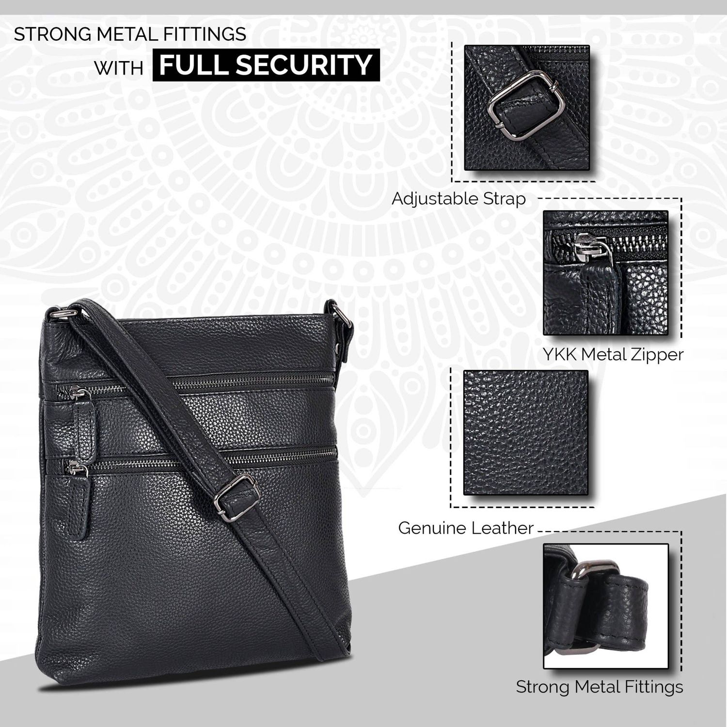 Purse Leather X Body Ottawa
