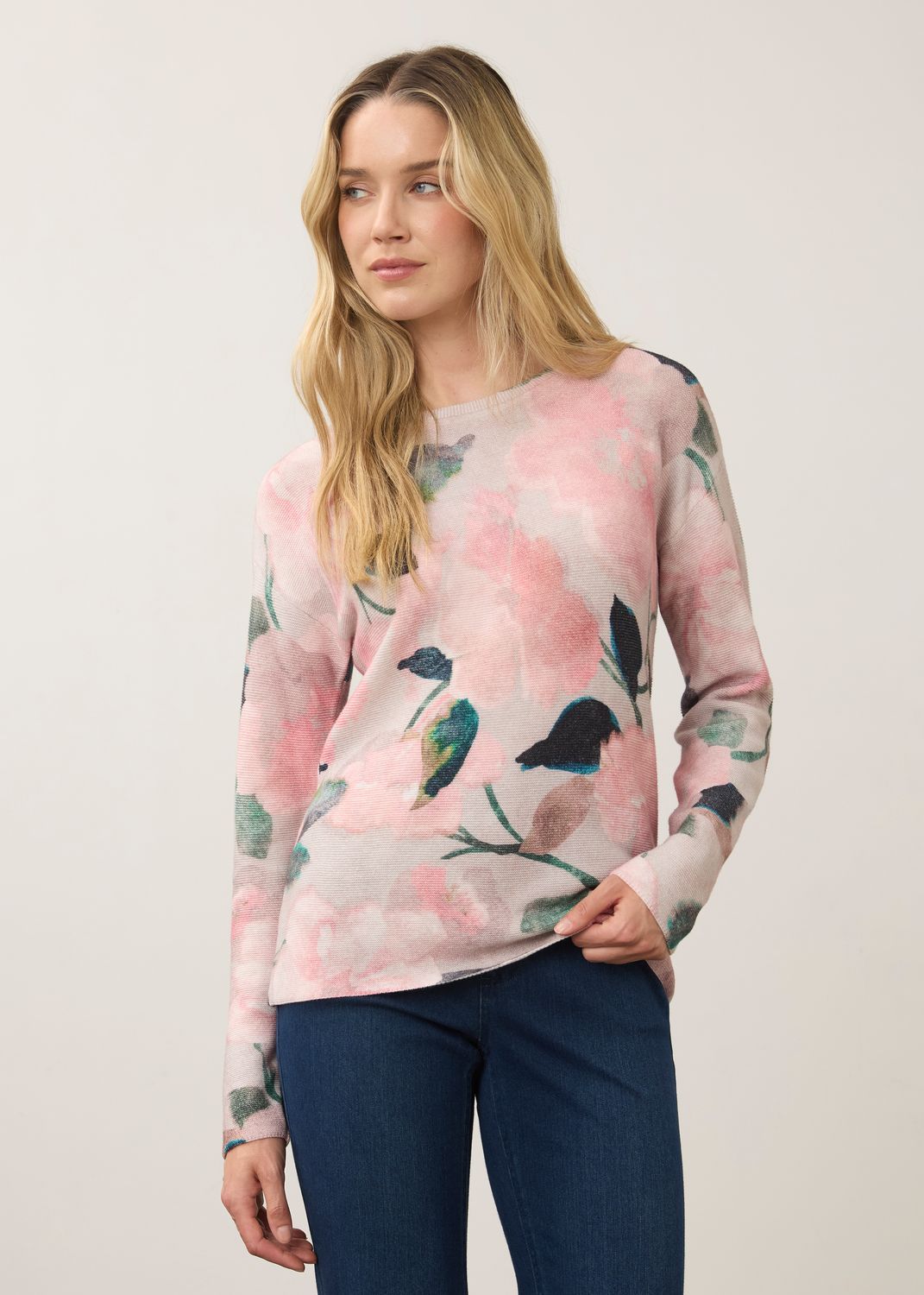 Sweater Printed L/S De Winter