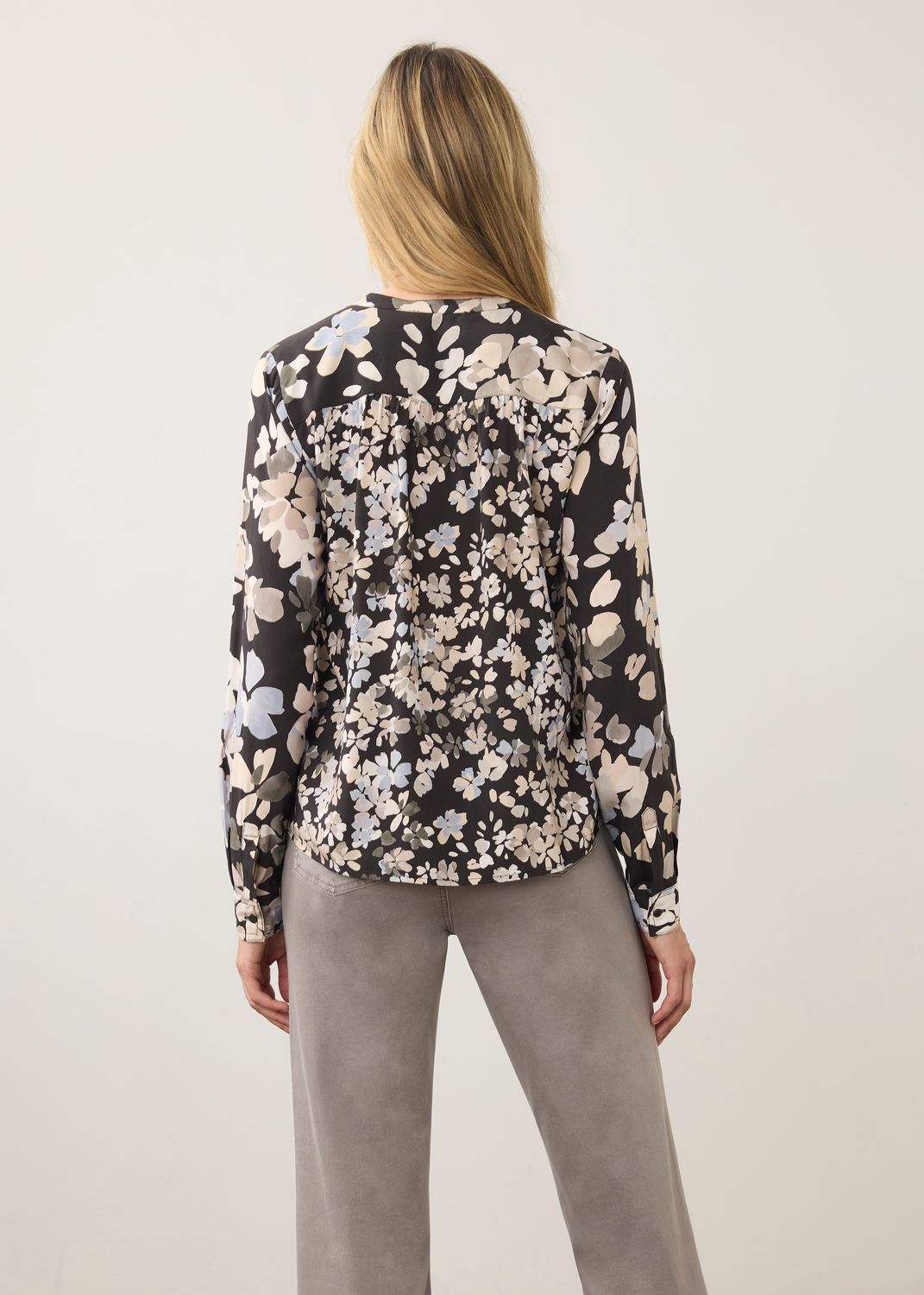 Shirt Long Sleeve Twin Print