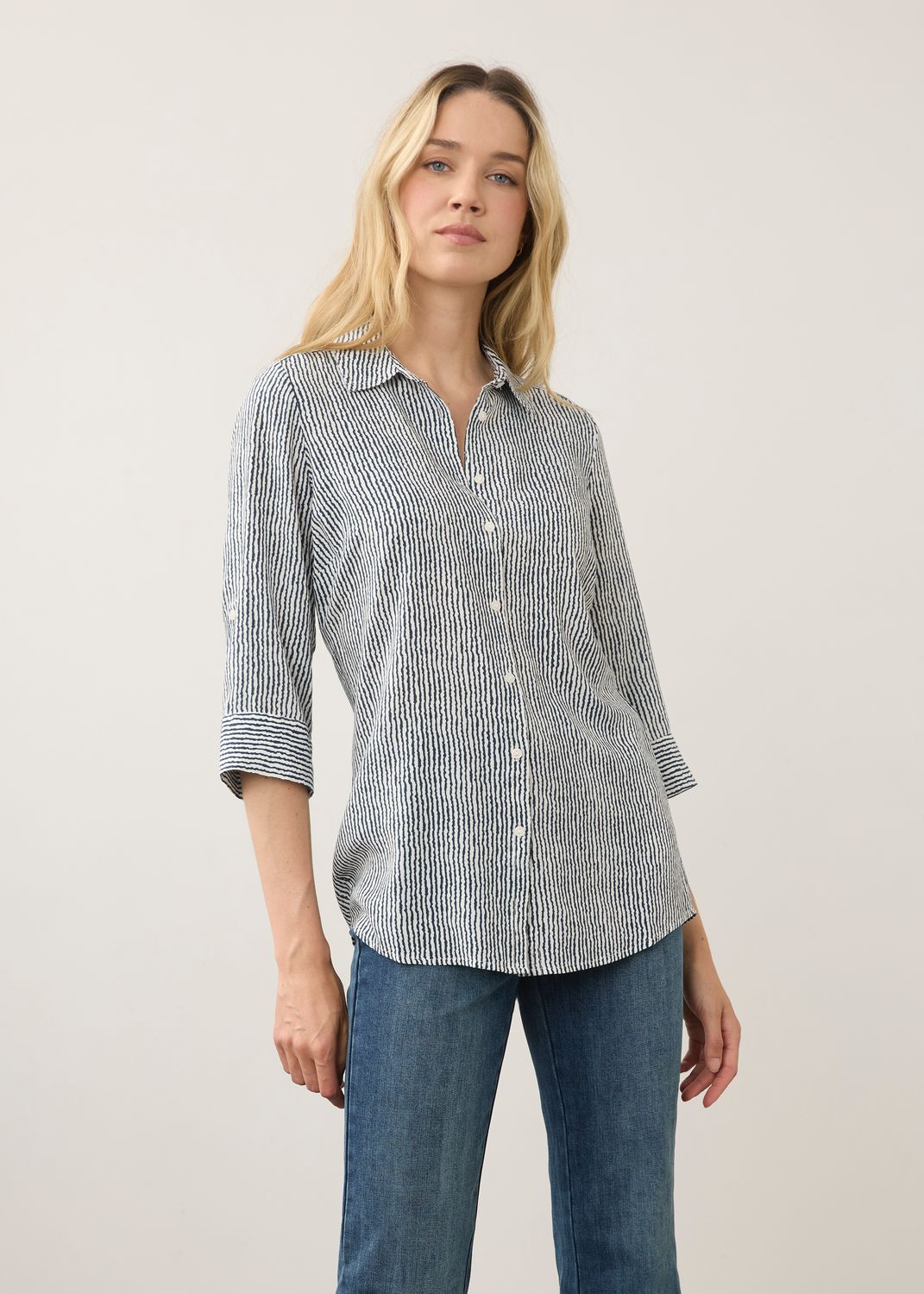 Tunic Long Sleeve Stripe