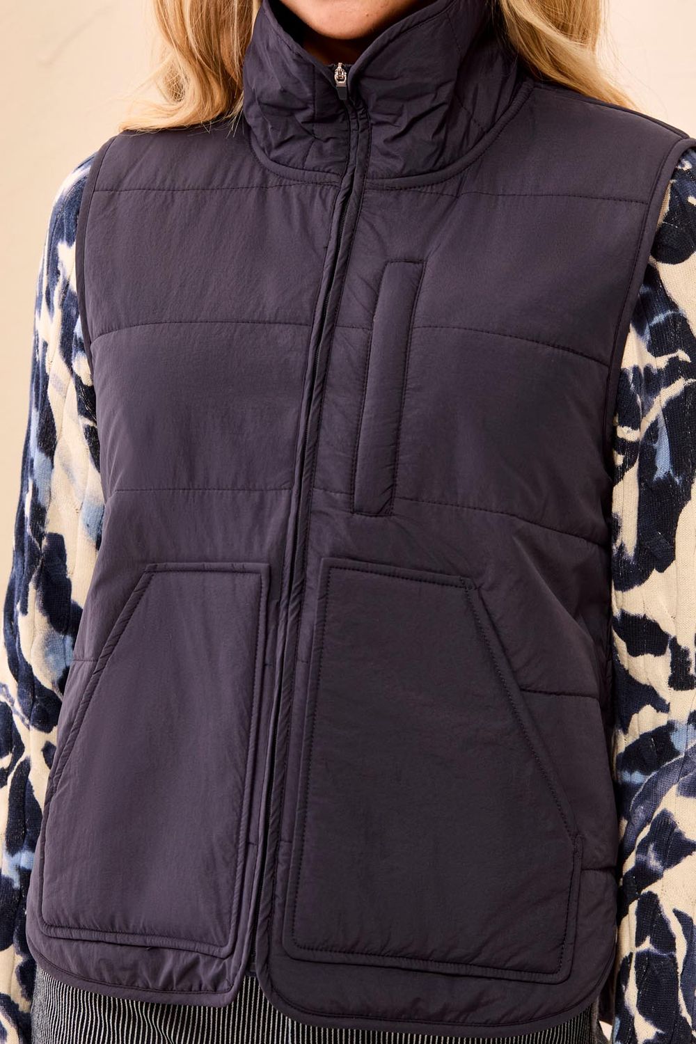 Vest Puffer Packable Zip Up
