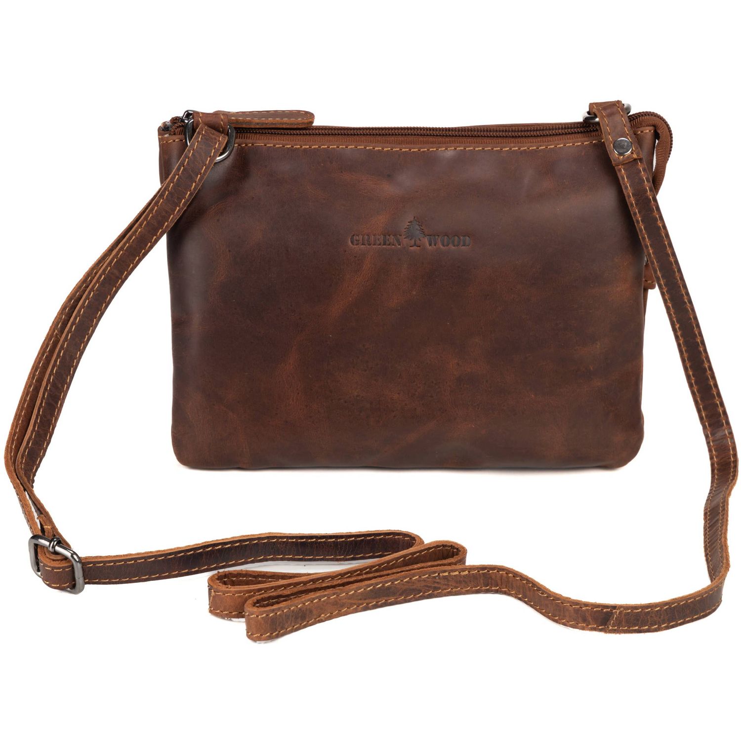 Purse Leather Mary, Color: Sandal