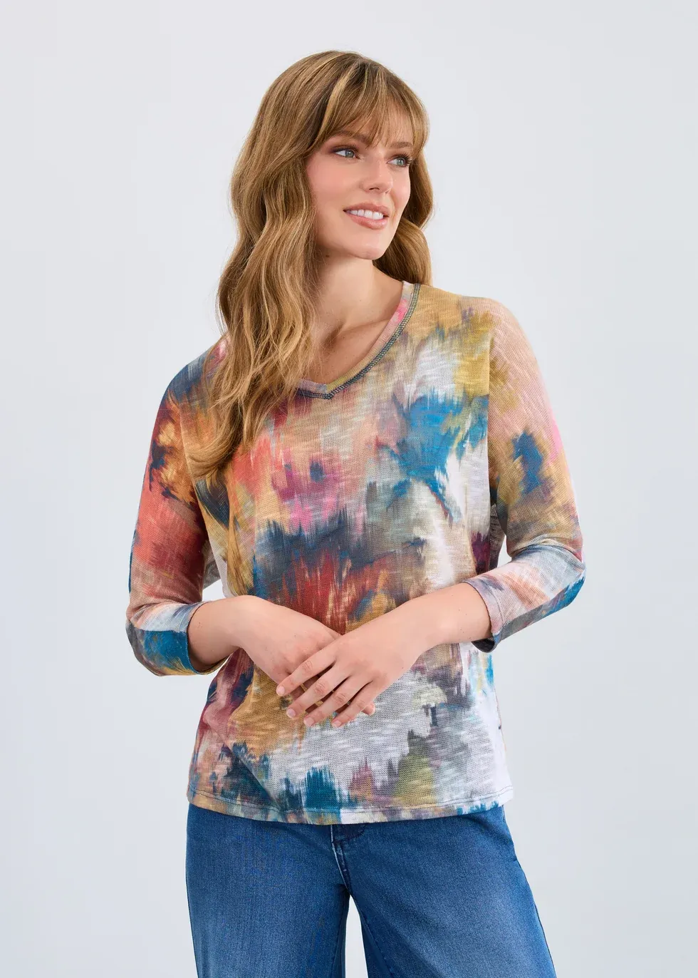 Top L/S V-Neck